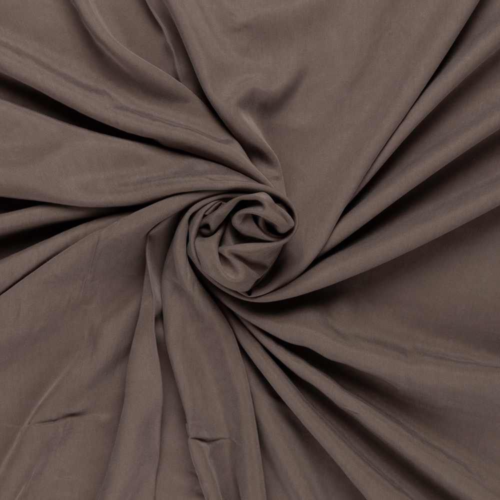 donker taupe tencel twill
