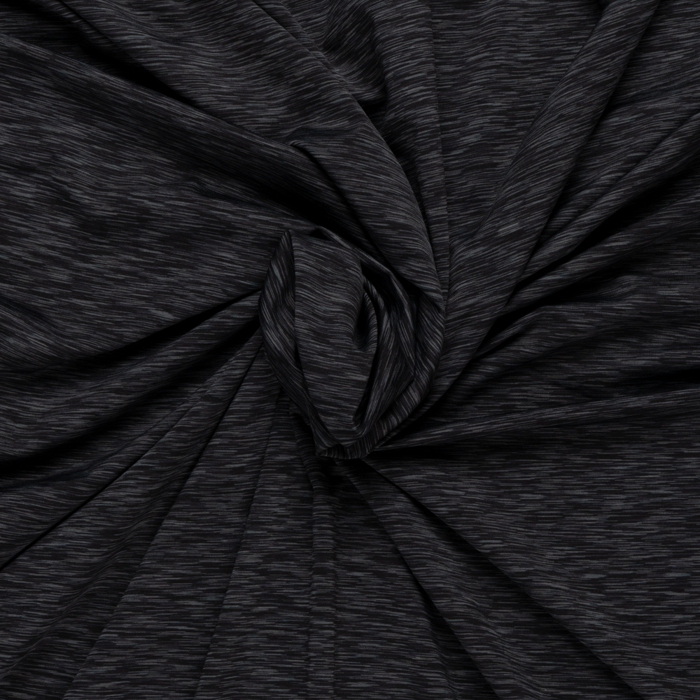 zwart grijs melee sportbroeken stof
