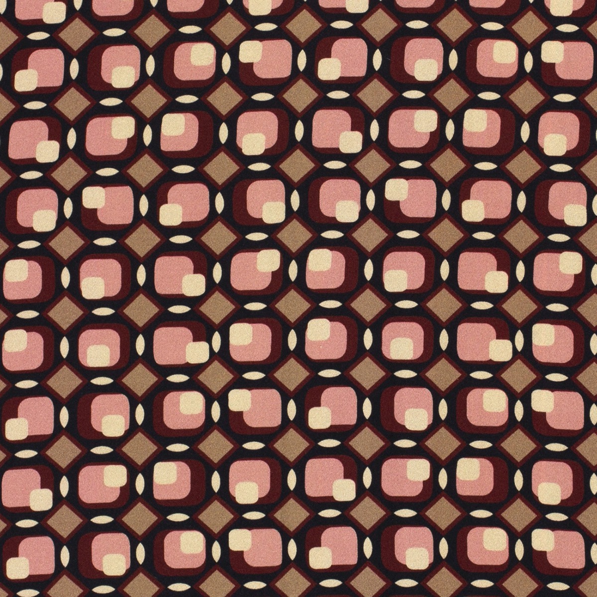 bordeaux viscose twill digitaal abstract bedrukt