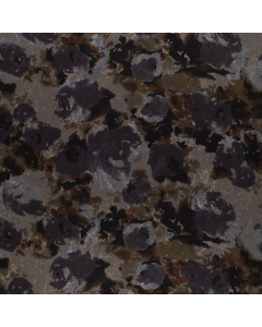 stretch tricot stof met flockprint