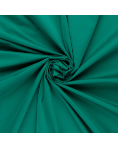 emerald groen satijn katoen viscose met stretch