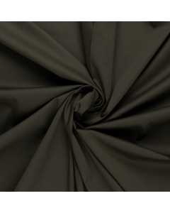 mos groen satijn katoen viscose met stretch