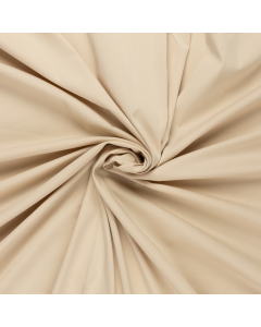 beige tencel katoen mix stof met stretch