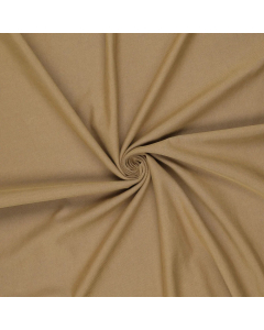 licht bruin lyocell katoen mix twill stof