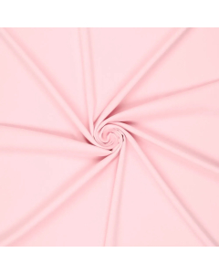 licht roze bamboe recycled polyester mix stof met stretch