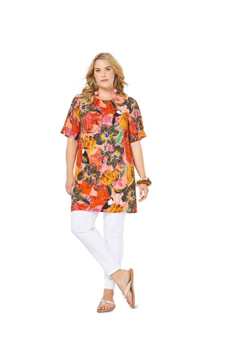 Burda Patroon 6305 - Jurk en Shirt - Anjo Kleinvak