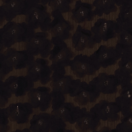 Böttger Stoffenwinkel - zwarte crepe chiffon brode de luxe - 47011