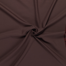 Böttger Stoffenwinkel - bruin wol faille stretch italiaans import - 52704