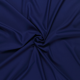 Böttger Stoffenwinkel - konings blauw wol faille stretch italiaans import - 52709