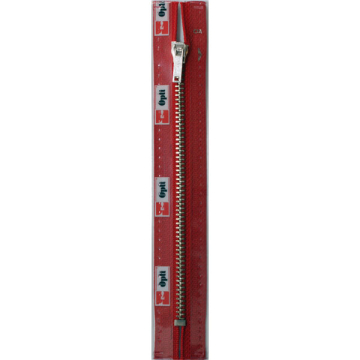 felrode rits - broeken - kleur 722