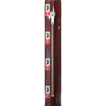 donkerrode rits - broeken - kleur 750
