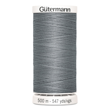 grijs (40) naaigaren - 500 meter