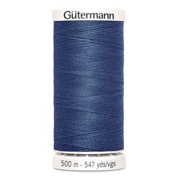 blauw (68) naaigaren - 500 meter