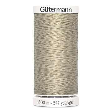 beige (722) naaigaren - 500 meter