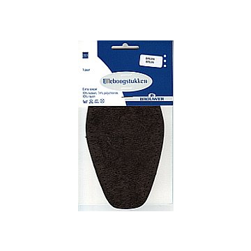 donkerbruine elleboogstukken