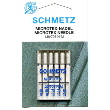 Schmetz Microtex nr. 60/70/80