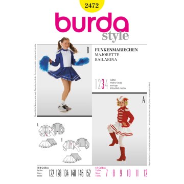 majorette (122-152) Burda 2472