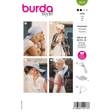 mode accessoires, Burda 5634