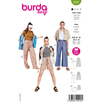 broek (maat 34-44) Burda 5707