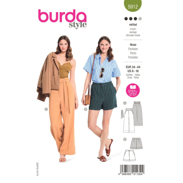 broek (maat 34-44) Burda 5912