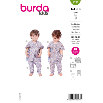 pakje (maat 56-98) Burda 9191