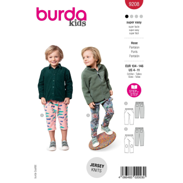 Naaipatroon Burda 9208