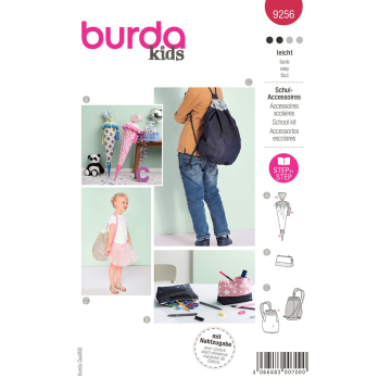 sporttas en etui, Burda 9256