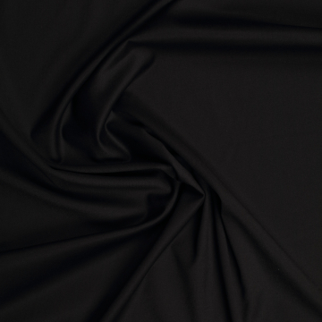 zwarte wol terlenka gabardine stretch