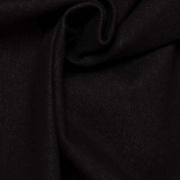 diep zwart denim met stretch