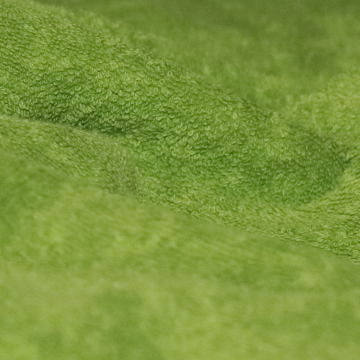grasgroen badstof lusvast dubbelgelust 