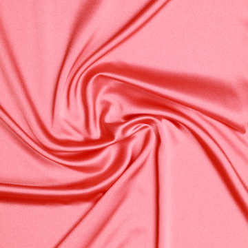 koraal roze reversible crepe satijn 
