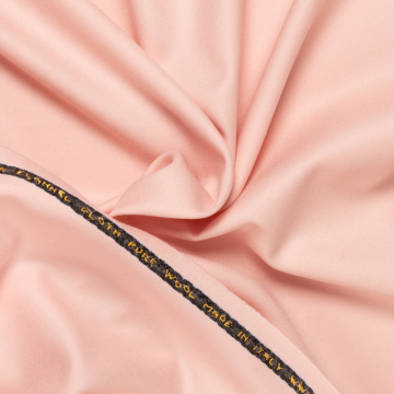 roze pastel zuiver wol flannel italiaans import