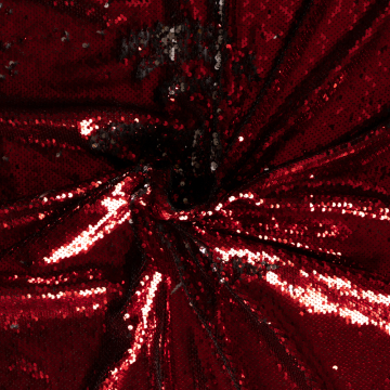 rood zilver pailletten heen en weer