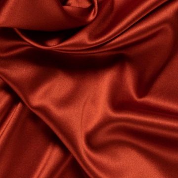 brique stretch zijde crepe satijn Italiaans import