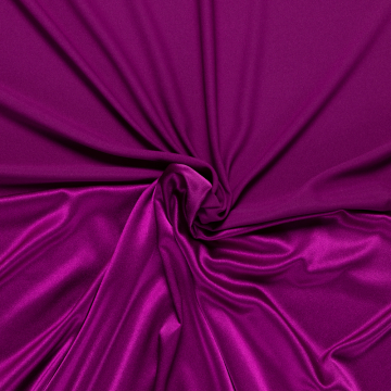 cerise paars stretch crepe reversible satijn Italiaans import