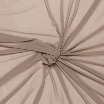 taupe stretch tule