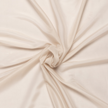 beige zijde katoen batist