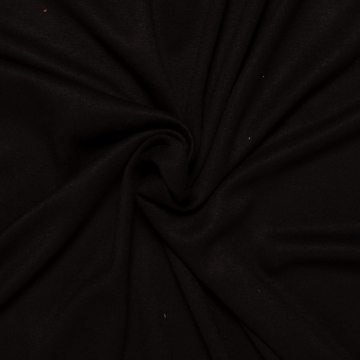zwart angoralook jersey stretch 