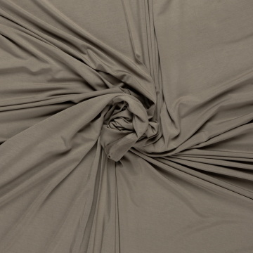 misty donkergroen stretch tricot van bamboe