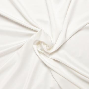 off white stretch satijn