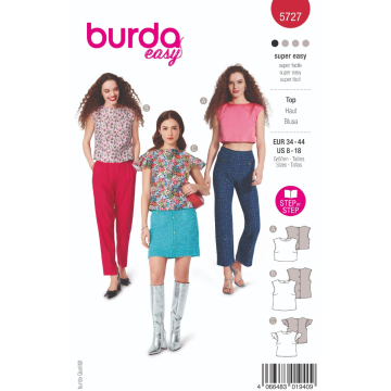 top (maat 34-44) Burda 5727