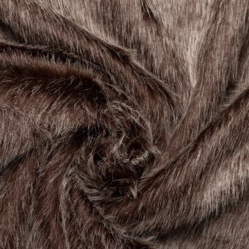 bruin ecru melange fancy fur imitatiebont 