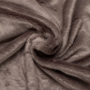 taupe grijs melee fancy fur imitatiebont 