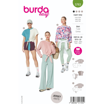 shirt (maat 34-48) Burda 5763
