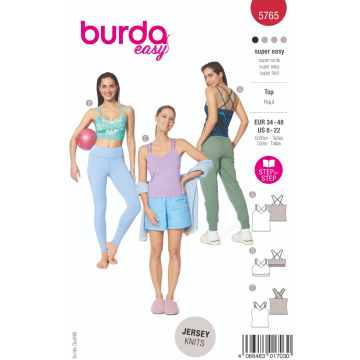 top (maat 34-48) Burda 5765