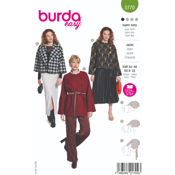 jasje (maat 34-48) Burda 5770