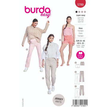 nachtkleding (maat 34-48) Burda 5789