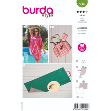 strandaccessoires, Burda 5807