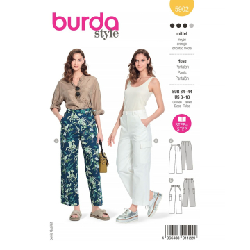 broek (maat 34-44) Burda 5902