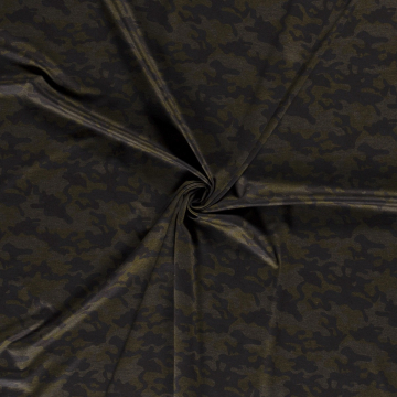 punta di roma met zwart olijfgroen grijs camouflage dessin